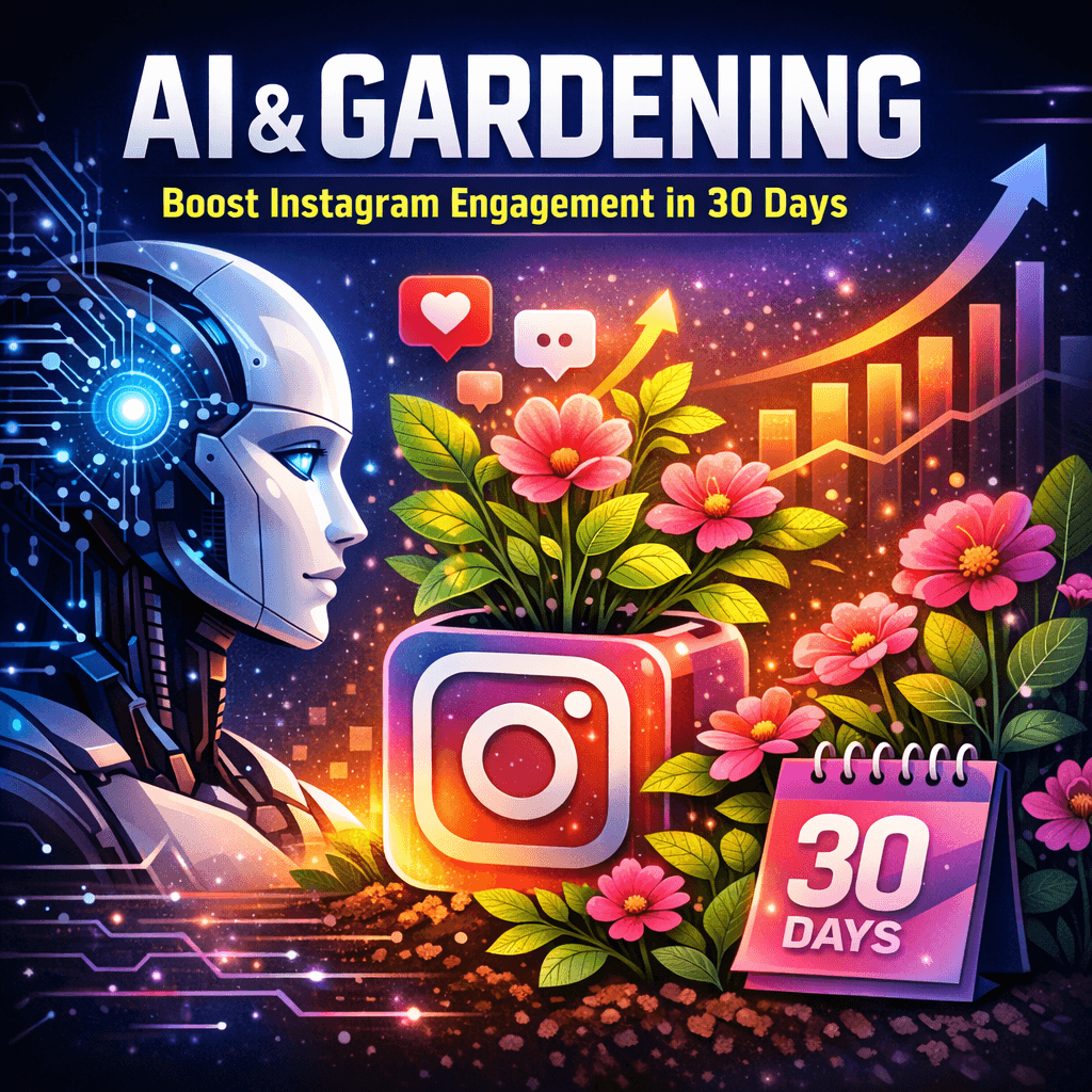 AI and Gardening: Boost Instagram Engagement in 30 Days
