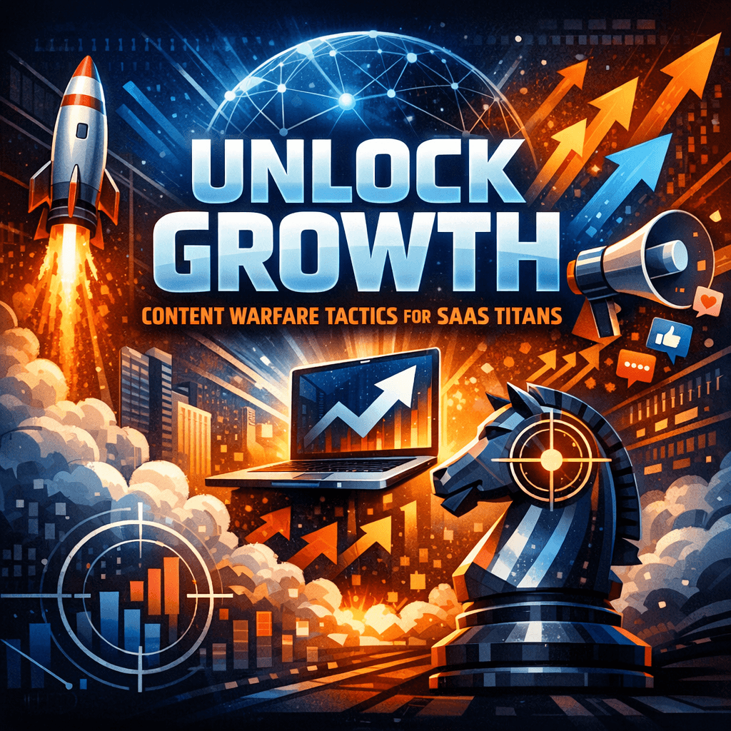 Unlock Growth: Content Warfare Tactics for SaaS Titans